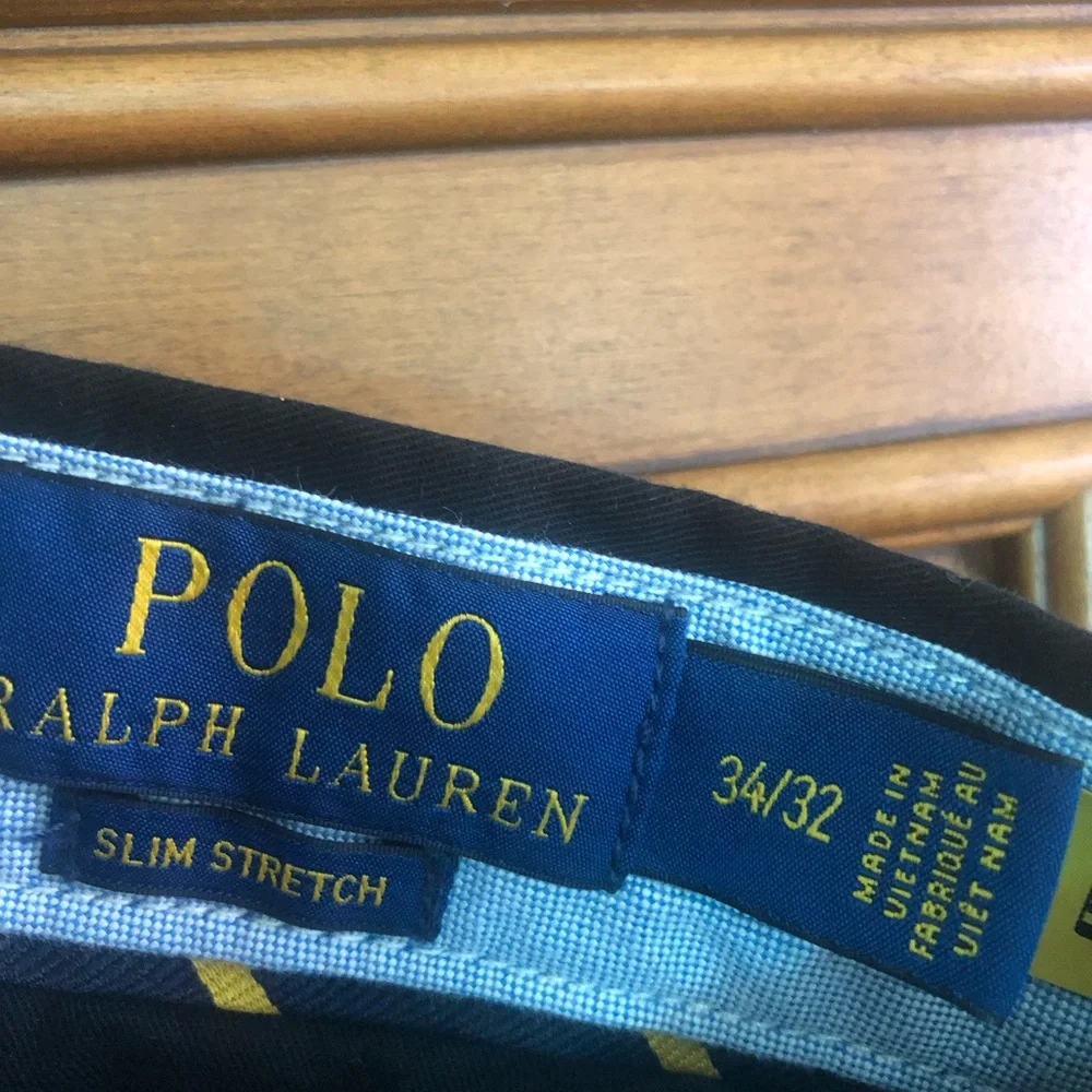 Ralph Lauren Men's Black Chino Pants